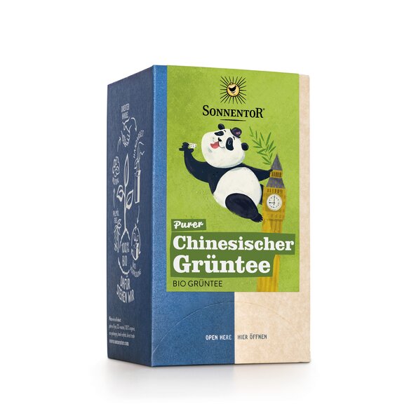 Chinesischer Grüntee bio, Doppelkammerbeutel | © SONNENTOR
