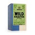 Wildkräuter Tee Kannenbeutel Verpackung mit kleinen Illustrationen von Wildkräutern wie zum Beispiel Schafgarbe oder Frauenmantel!